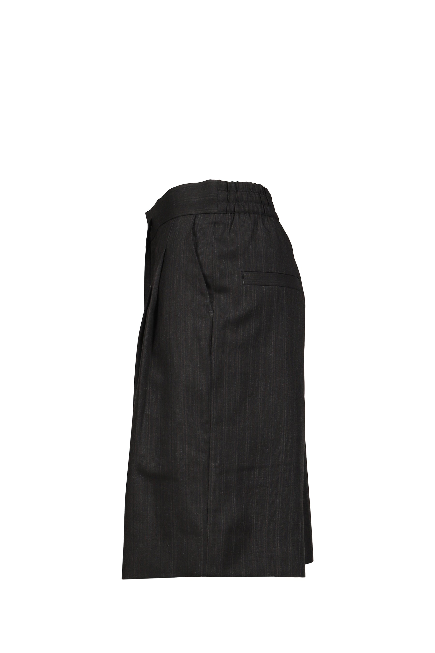BAGGY SHORTS / BLK STRIPED
