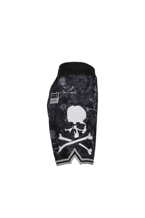 BT16958-CLBBLCK/MASTERMINDXM&N PRINT SHORTS / BLK