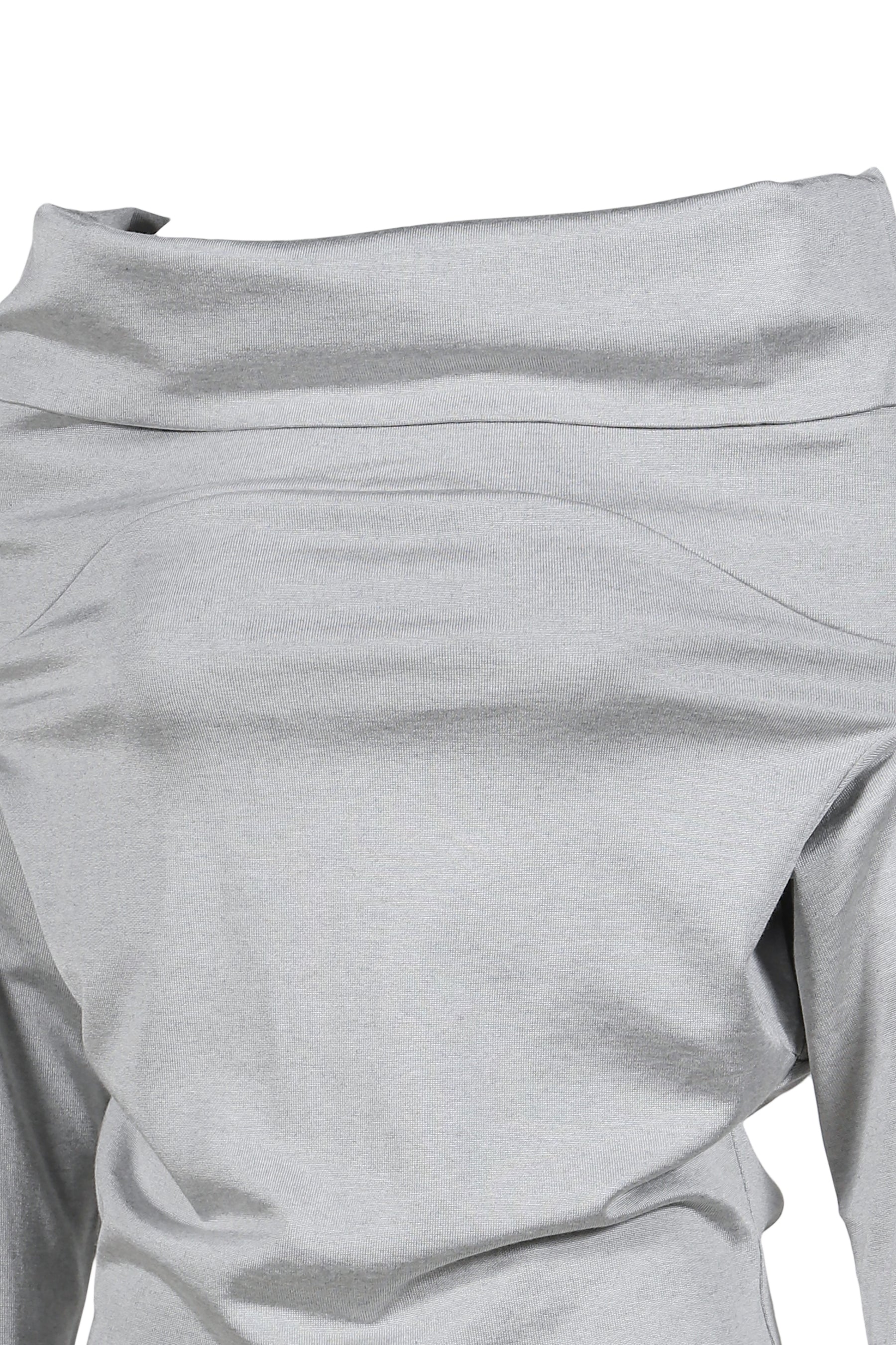 LULU LONG SLEEVE FOOTBALL JERSEY / GRY