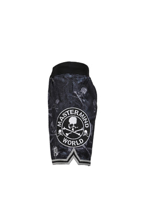 BT16958-CLBBLCK/MASTERMINDXM&N PRINT SHORTS / BLK