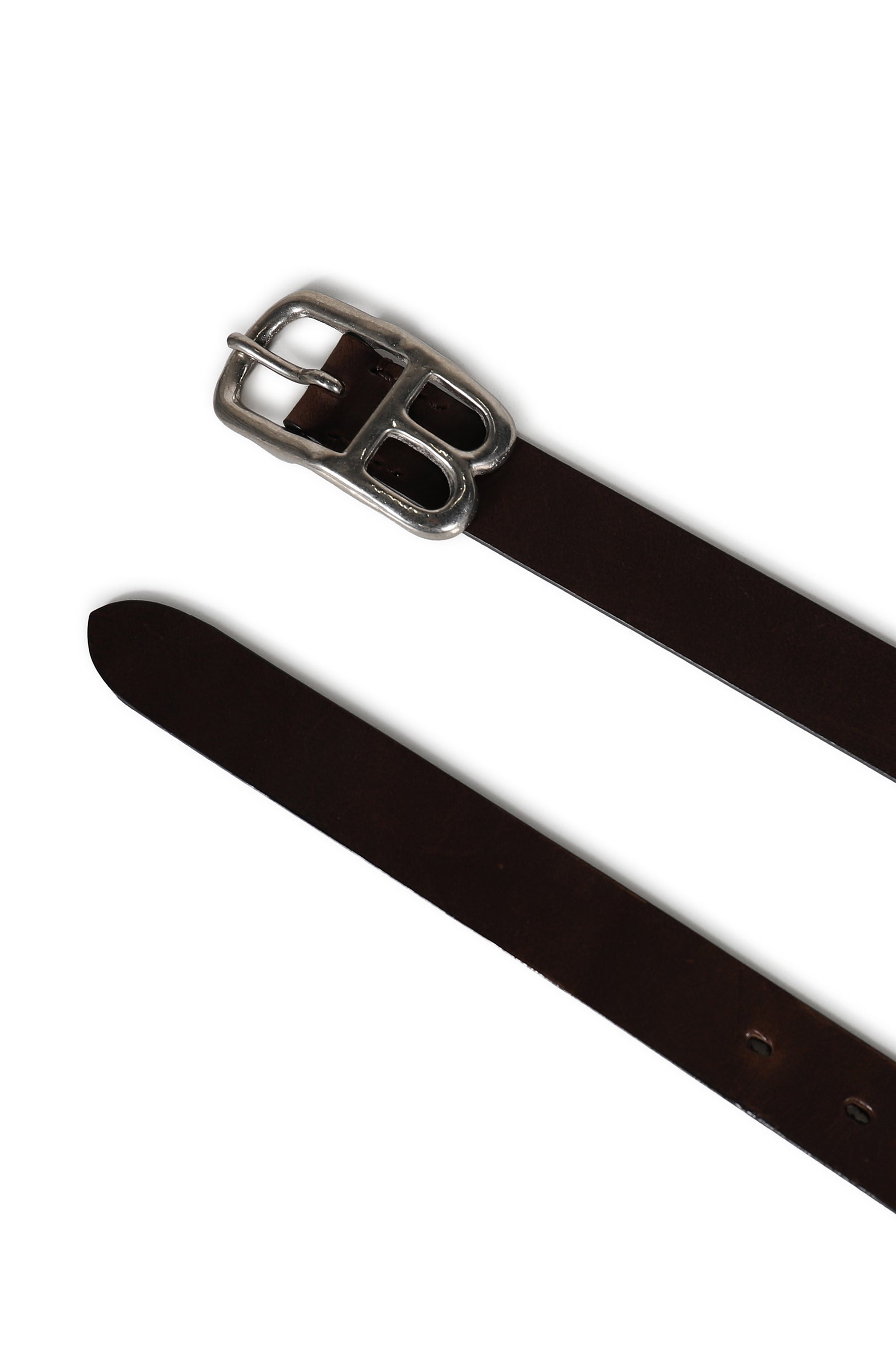 "DB" BUCKLE BELT / D.BRW