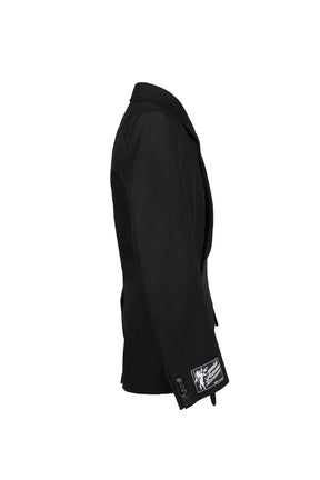 OVERSIZED TAILORED JACKET / BLK