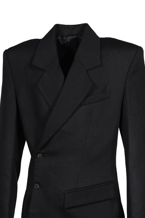 OVERSIZED TAILORED JACKET / BLK