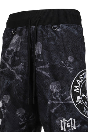 BT16958-CLBBLCK/MASTERMINDXM&N PRINT SHORTS / BLK