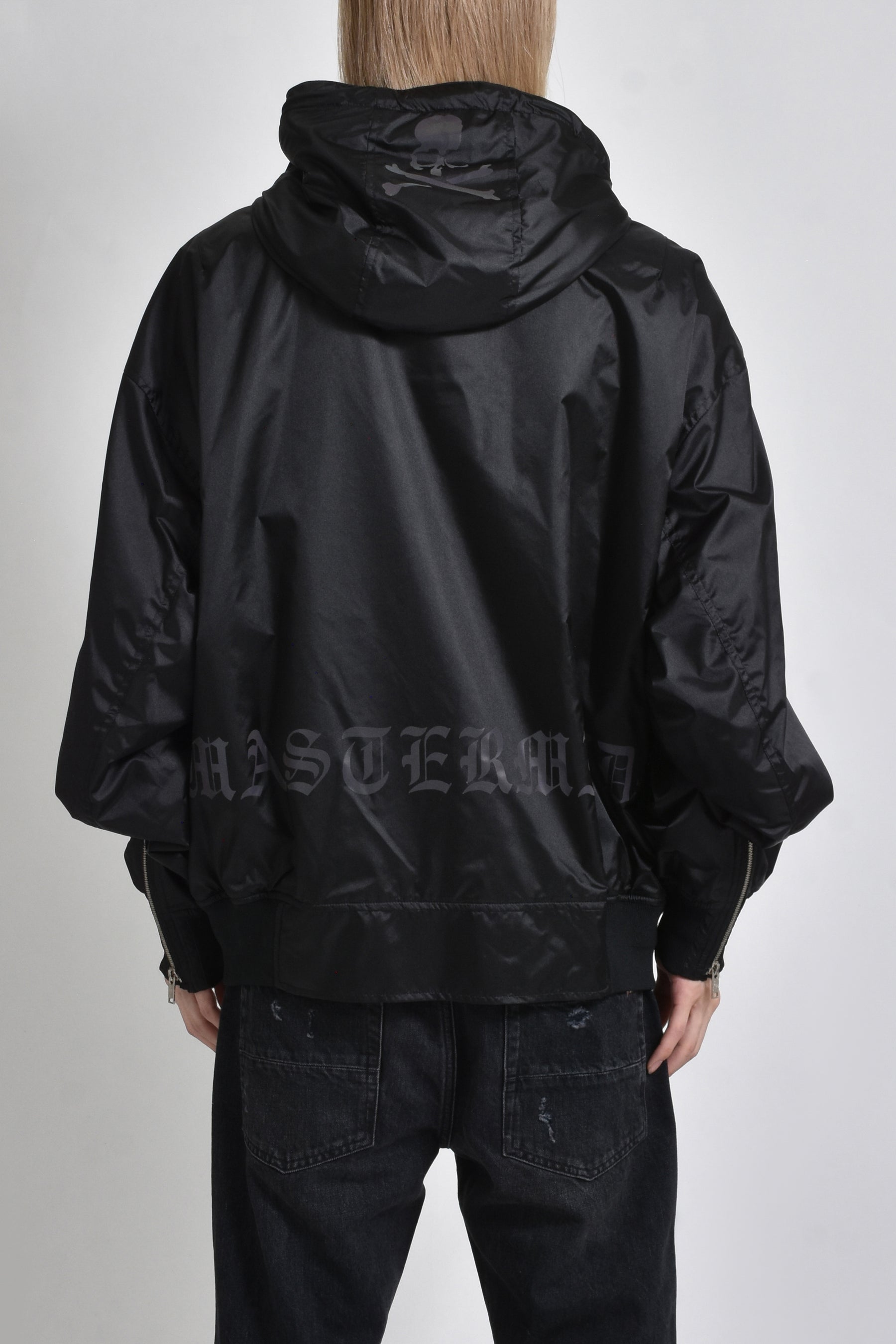 HOODED MA-1 / BLK