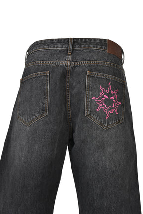 COLOR SPACE DENIM / BLK/PINK 