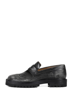 TABI COUNTY LOAFER / BLACK WHT 