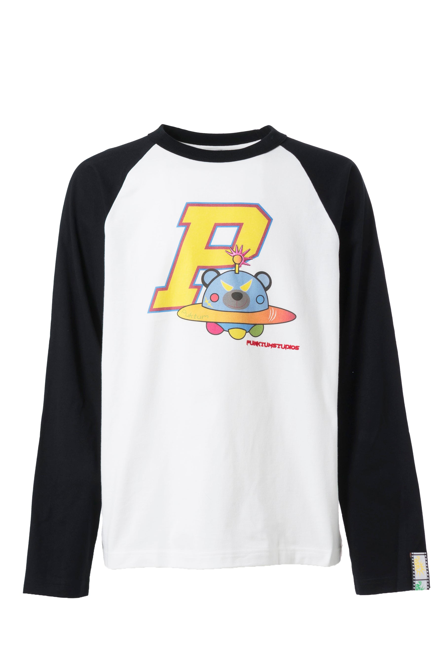 Punktum パンクタム SS23 RAGLAN UFO LONG T-SHIRT / BLK -NUBIAN