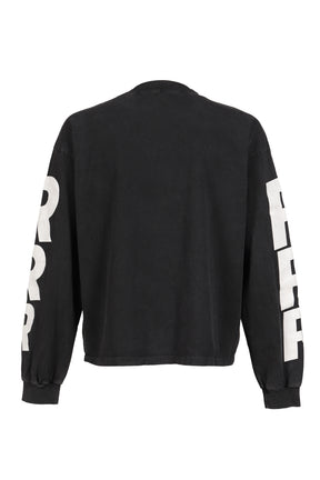 SECRET SOCIETITES GARDEN LS TEE / BLACK