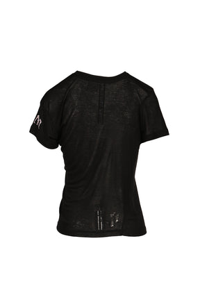 WE MUST BE CAUTIOUS T-SHIRT / BLK