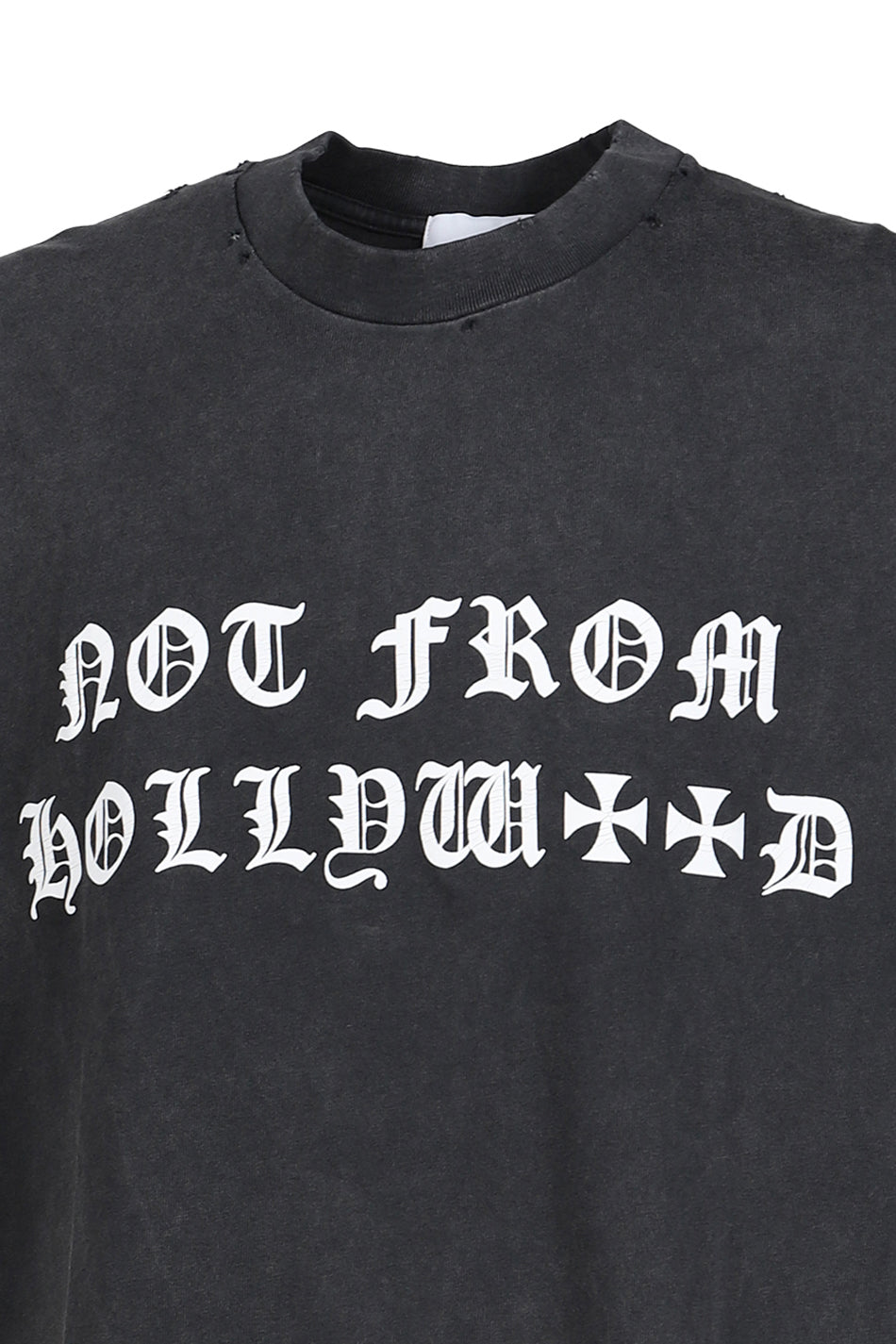 NOT FROM HOLLYWOOD T / VINTAGE BLK
