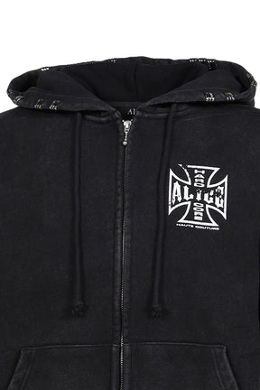MOTO COUTURE  HOODIE (EXCLUSIVE) / BLK