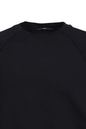 LIGHT FLEECE SHORT SLEEVE SS / BLK