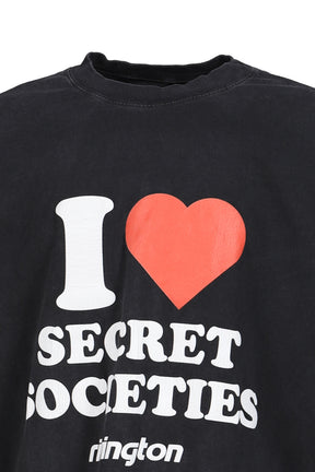 SECRET SOCIETITES GARDEN LS TEE / BLACK
