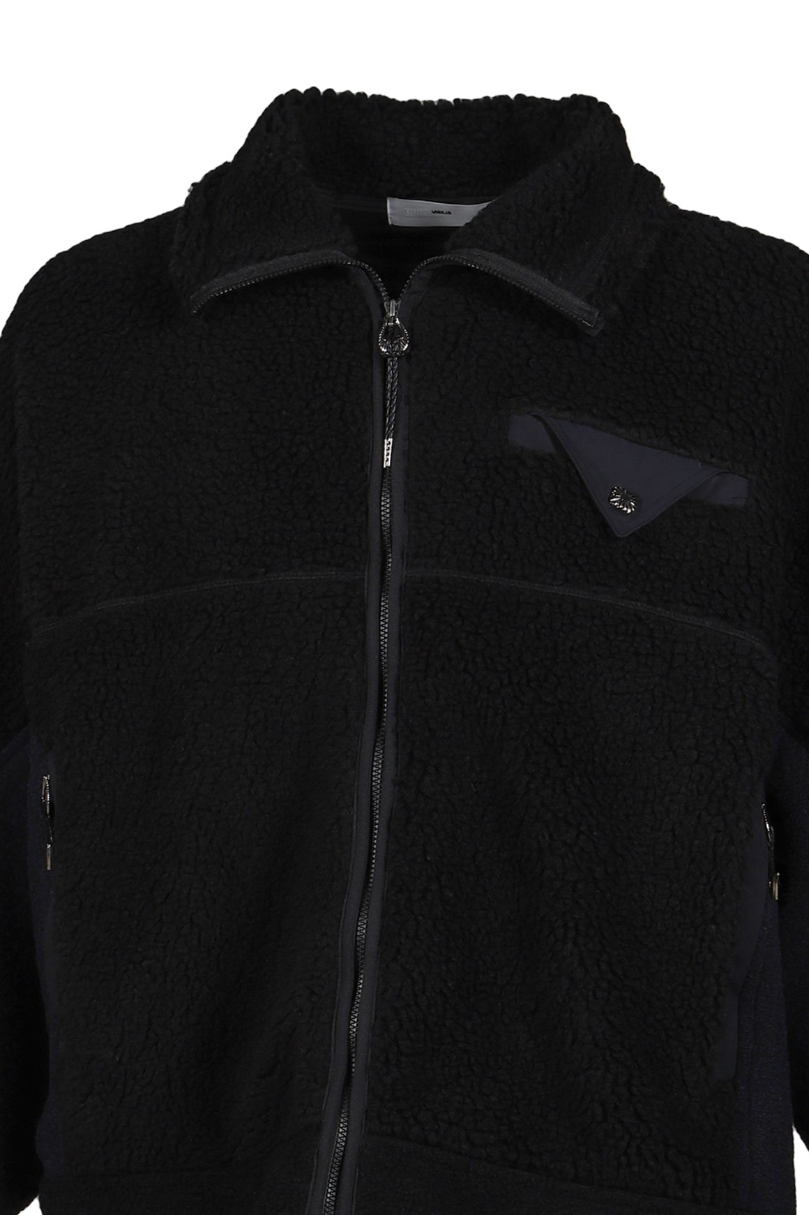 WOOL JERSEY BLOUSON / BLACK