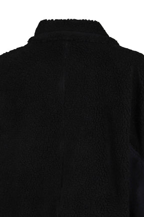 WOOL JERSEY BLOUSON / BLACK