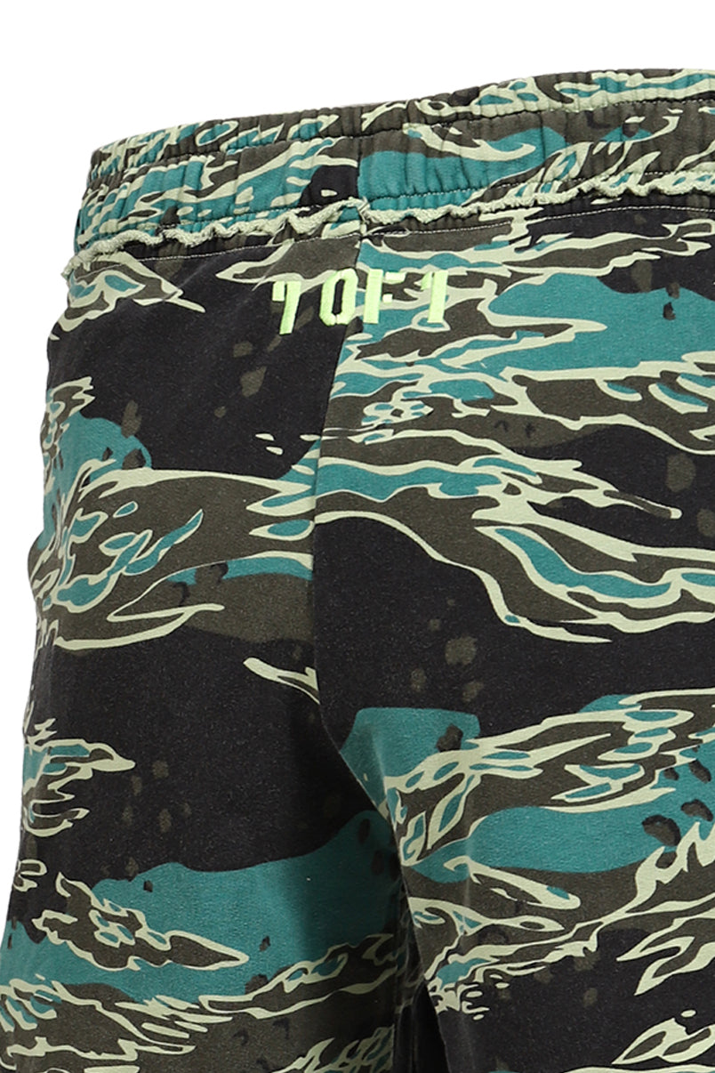LA FRANC_ SUPPLY TERRY SHORTS / GRN TERRAIN