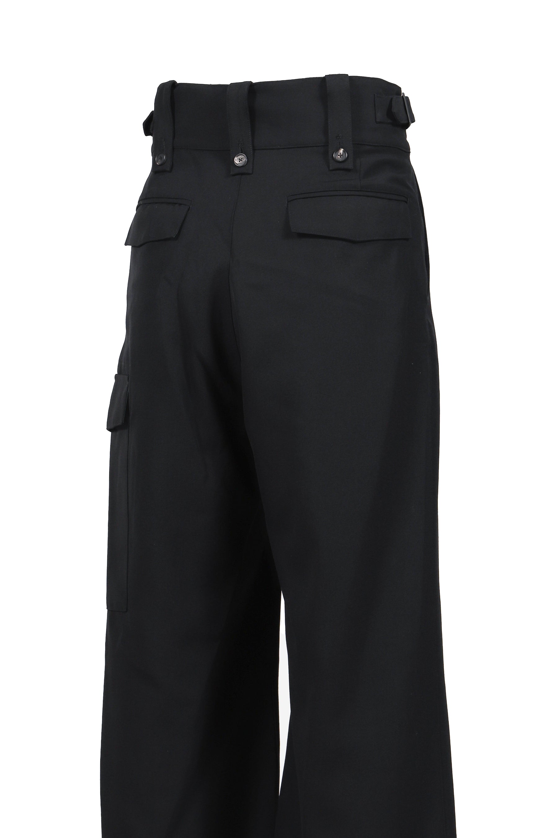 SUBLATIONS FW25 Heavy Wool Gabardine Gurkhah Cargo Pants .12