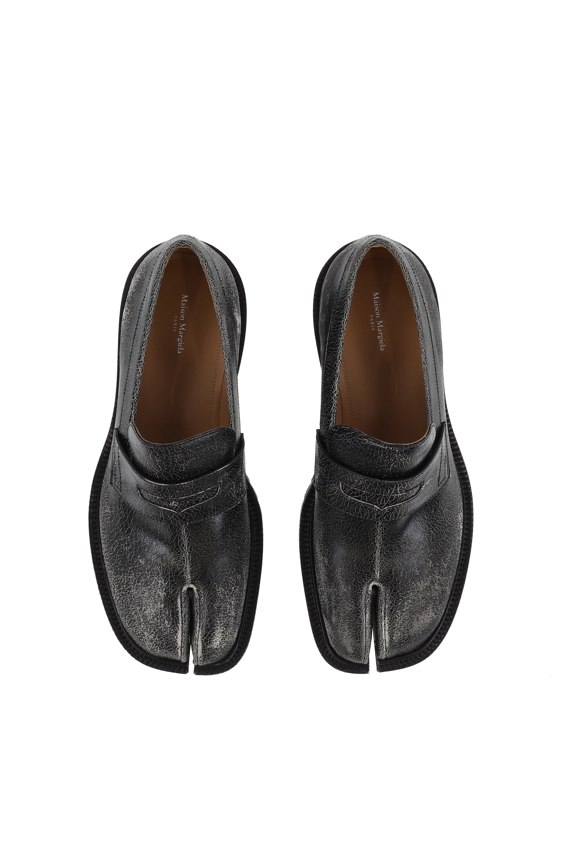 TABI COUNTY LOAFER / BLACK WHT 