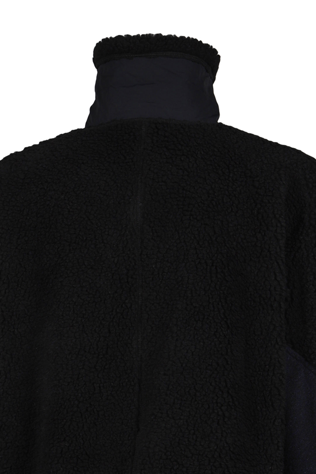 WOOL JERSEY BLOUSON / BLACK