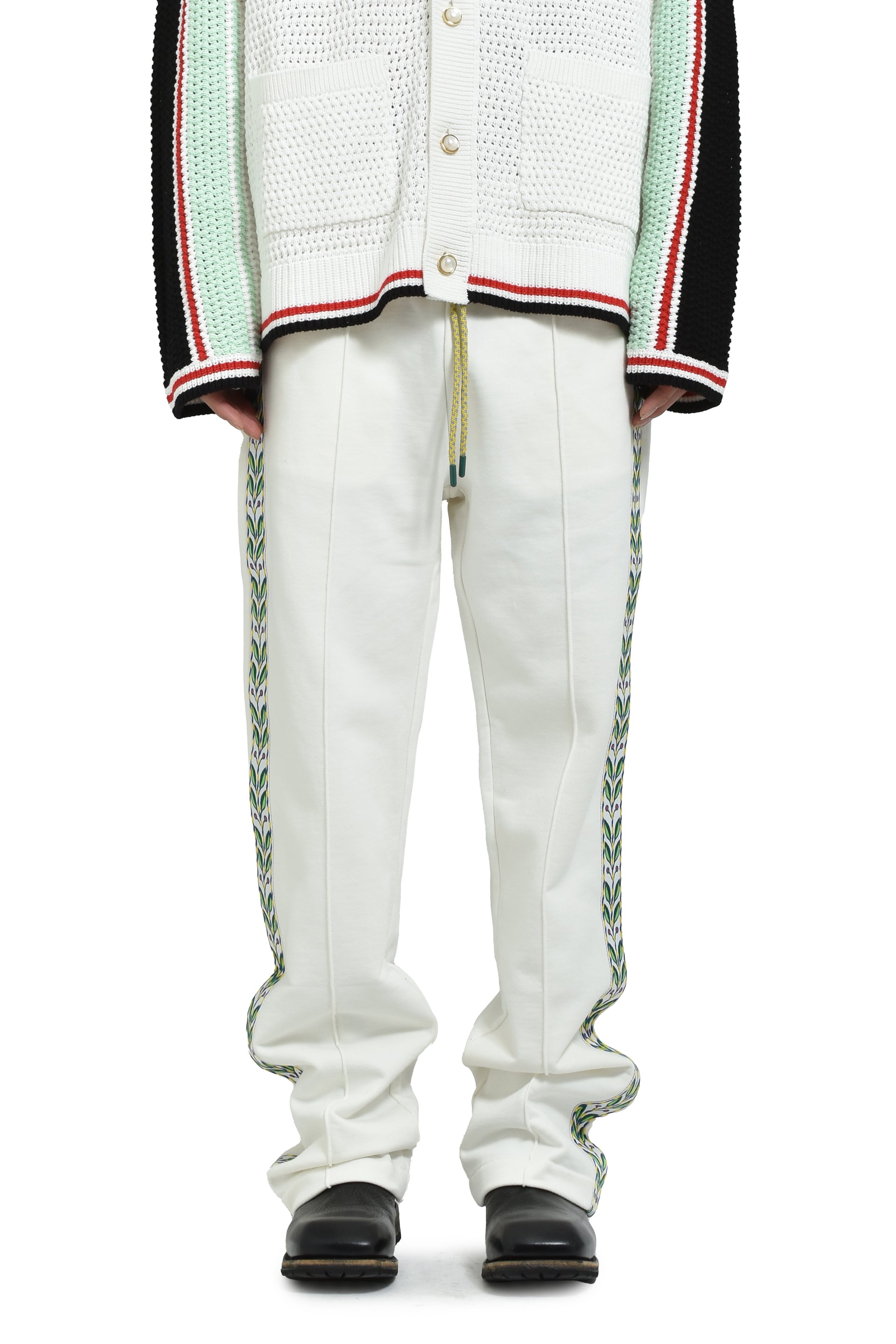 TECHNICAL POCKET & LAUREL TAPE OPEN HEM JOGGER / CASABLANCA MONTAGNE