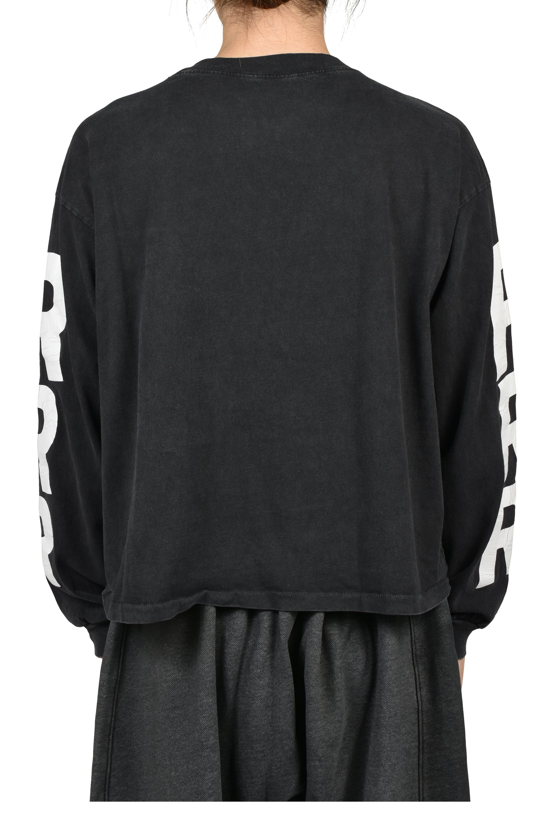SECRET SOCIETITES GARDEN LS TEE / BLACK
