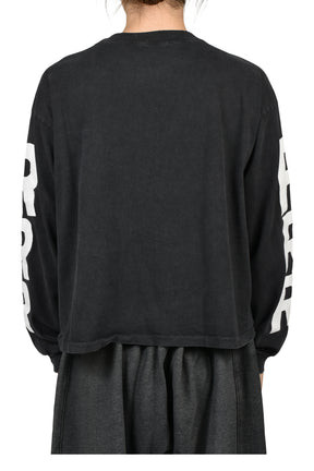 SECRET SOCIETITES GARDEN LS TEE / BLACK