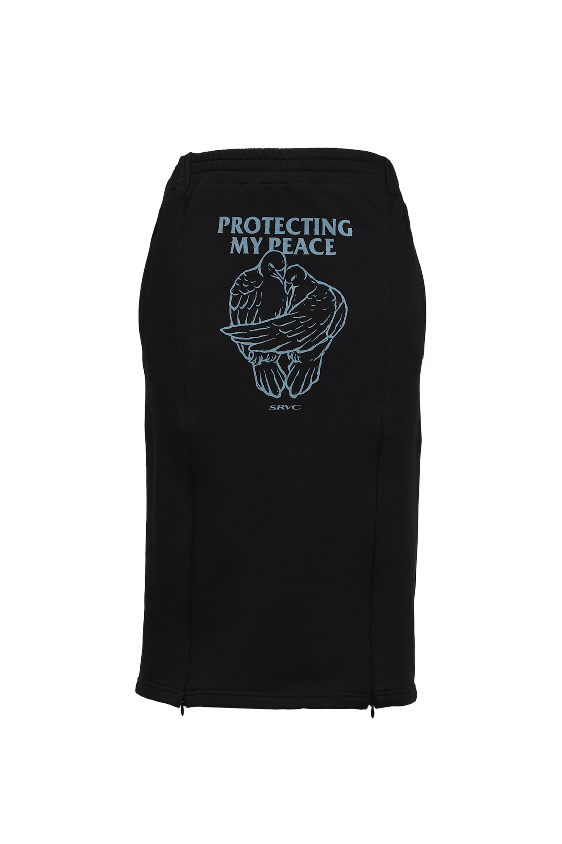 HOME OFFICE SKIRT / BLK