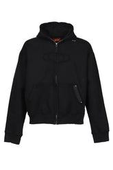 PADDED HOODIE / BLK