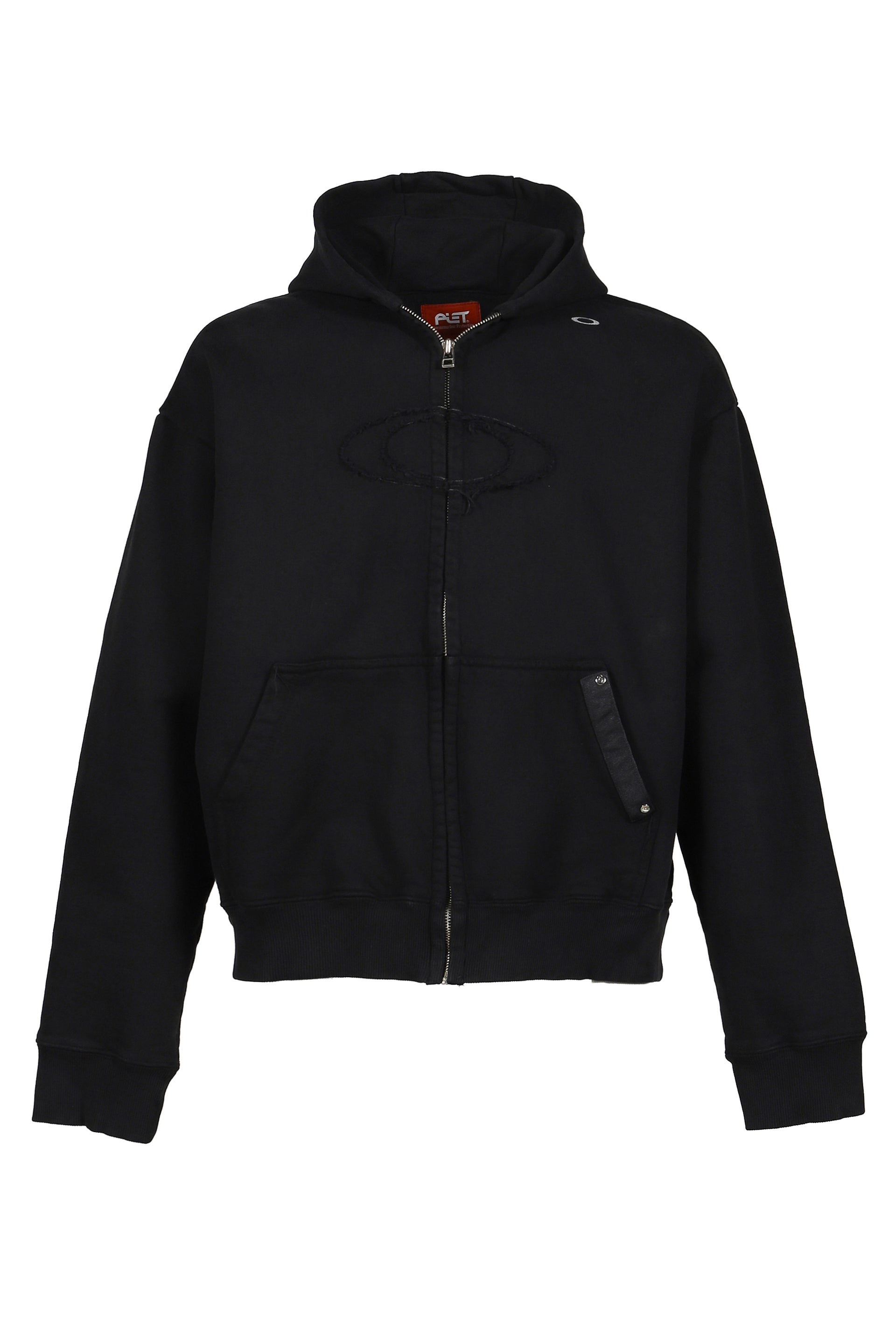 PADDED HOODIE / BLK