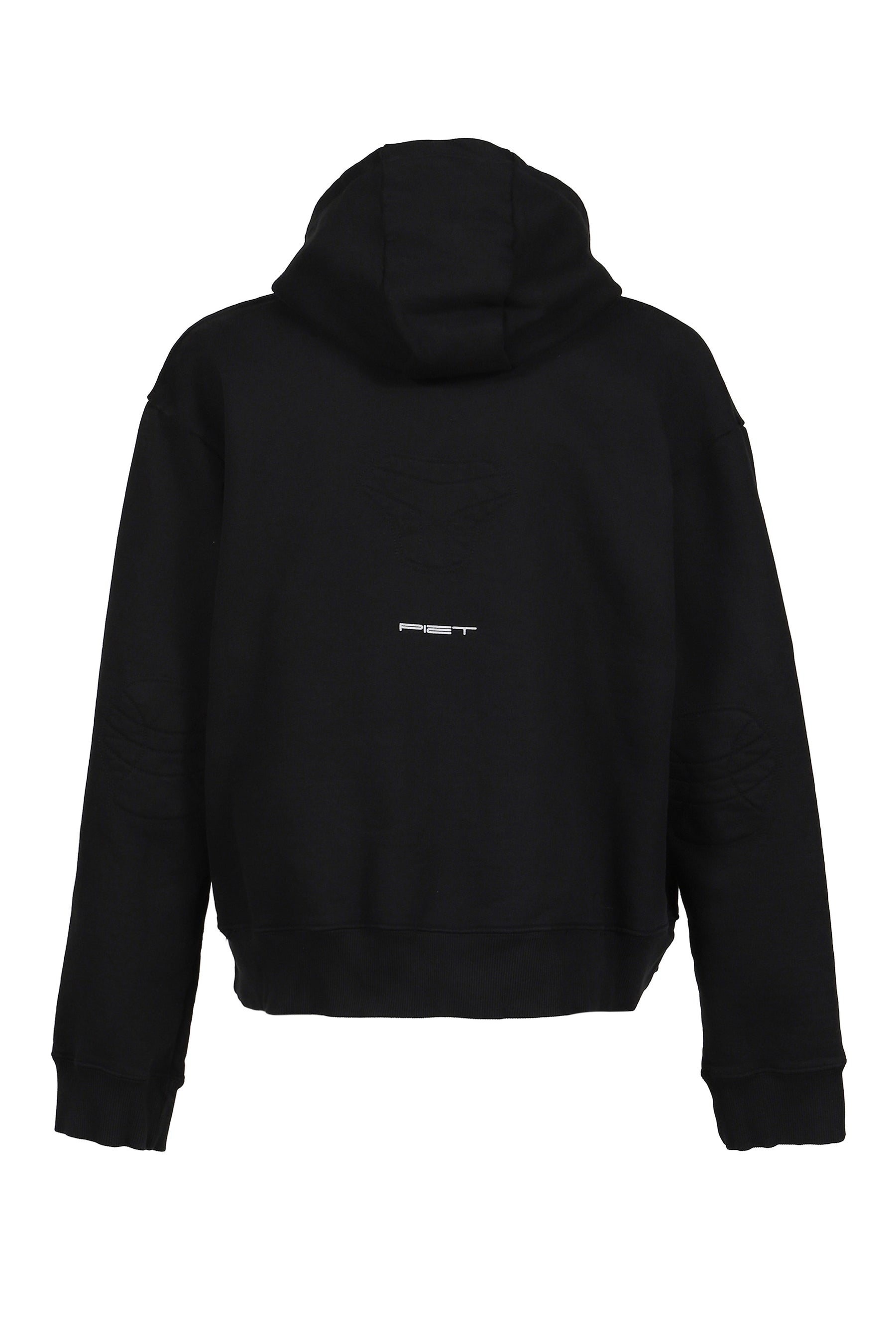 PADDED HOODIE / BLK
