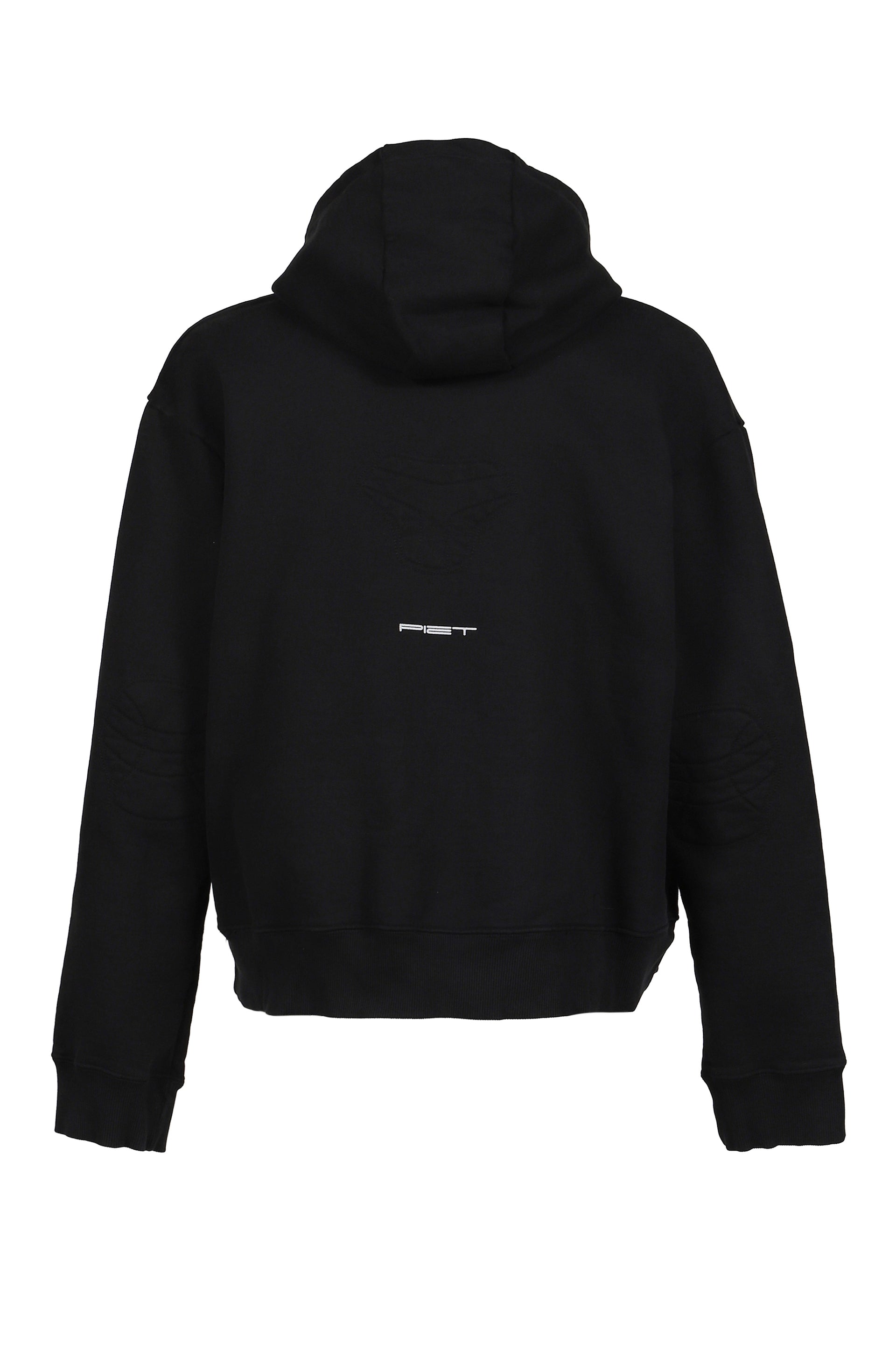 PADDED HOODIE / BLK