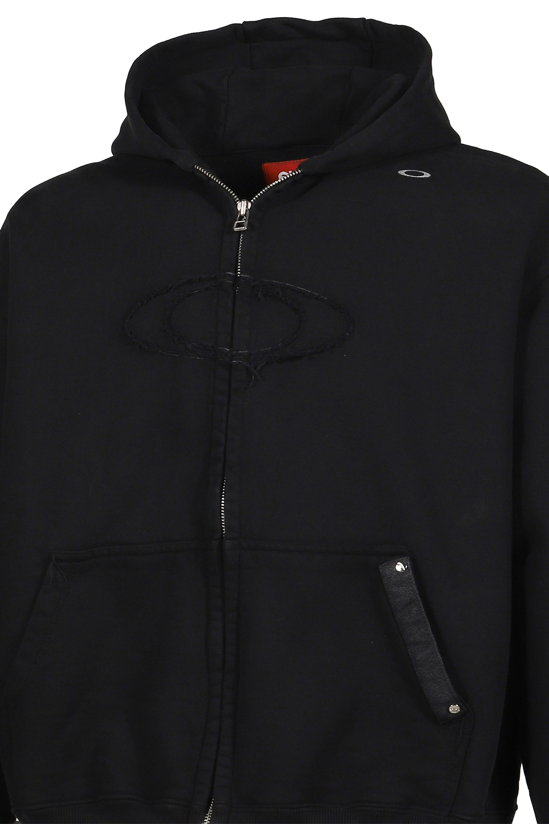PADDED HOODIE / BLK