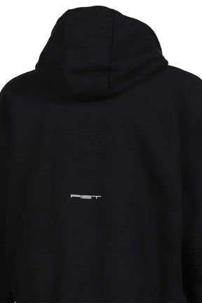 PADDED HOODIE / BLK