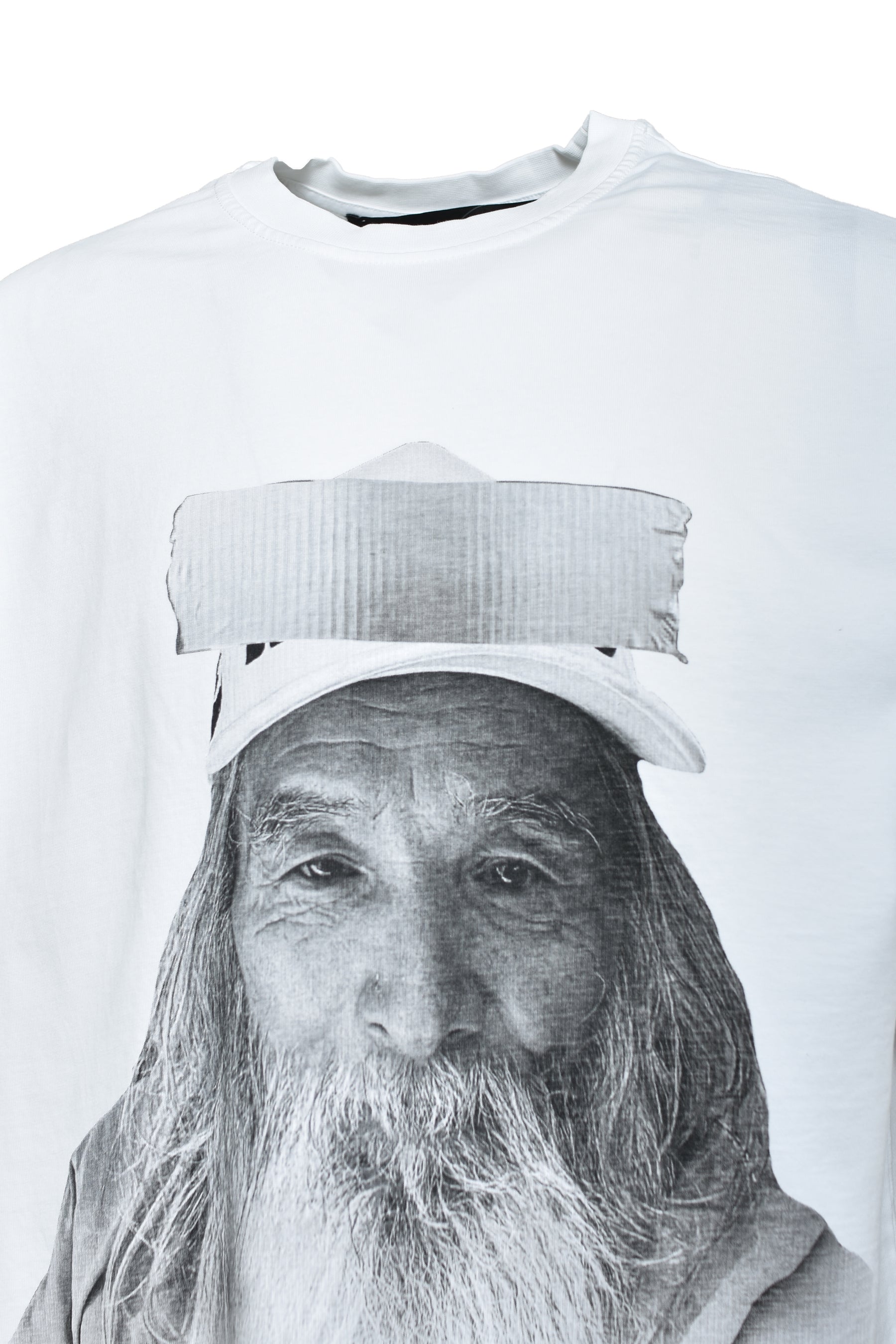 FUJIMOTO FACE TEE / WHT