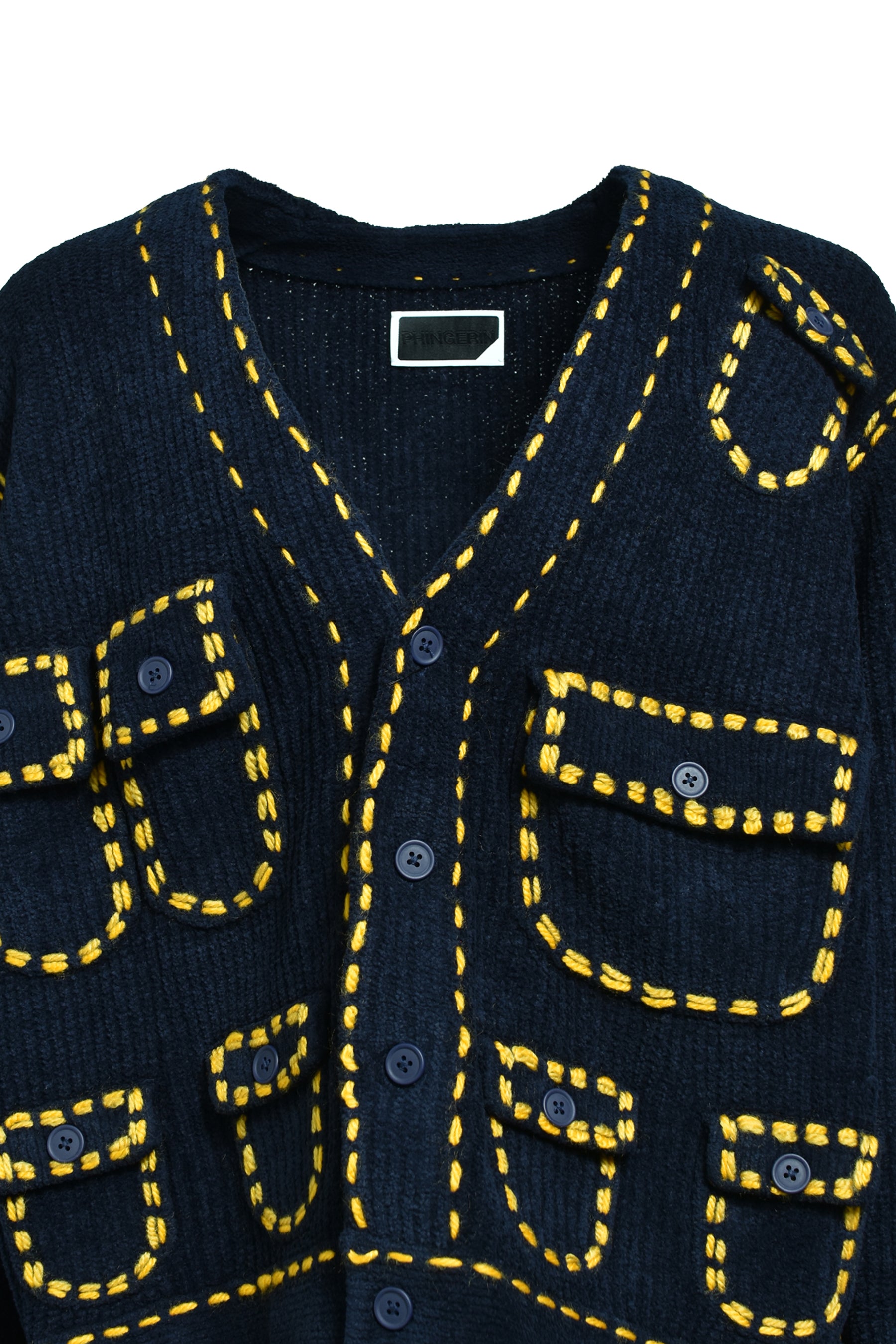 PG1 POCKET CARDIGAN / NVY 