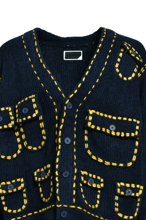 PG1 POCKET CARDIGAN / NVY 