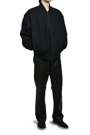 LEATHER PANTS / BLACK 