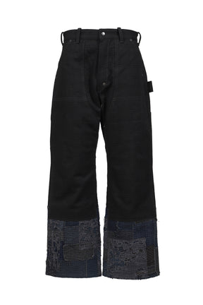 DEAR BORO DOUBLE KNEE PANTS / BLK