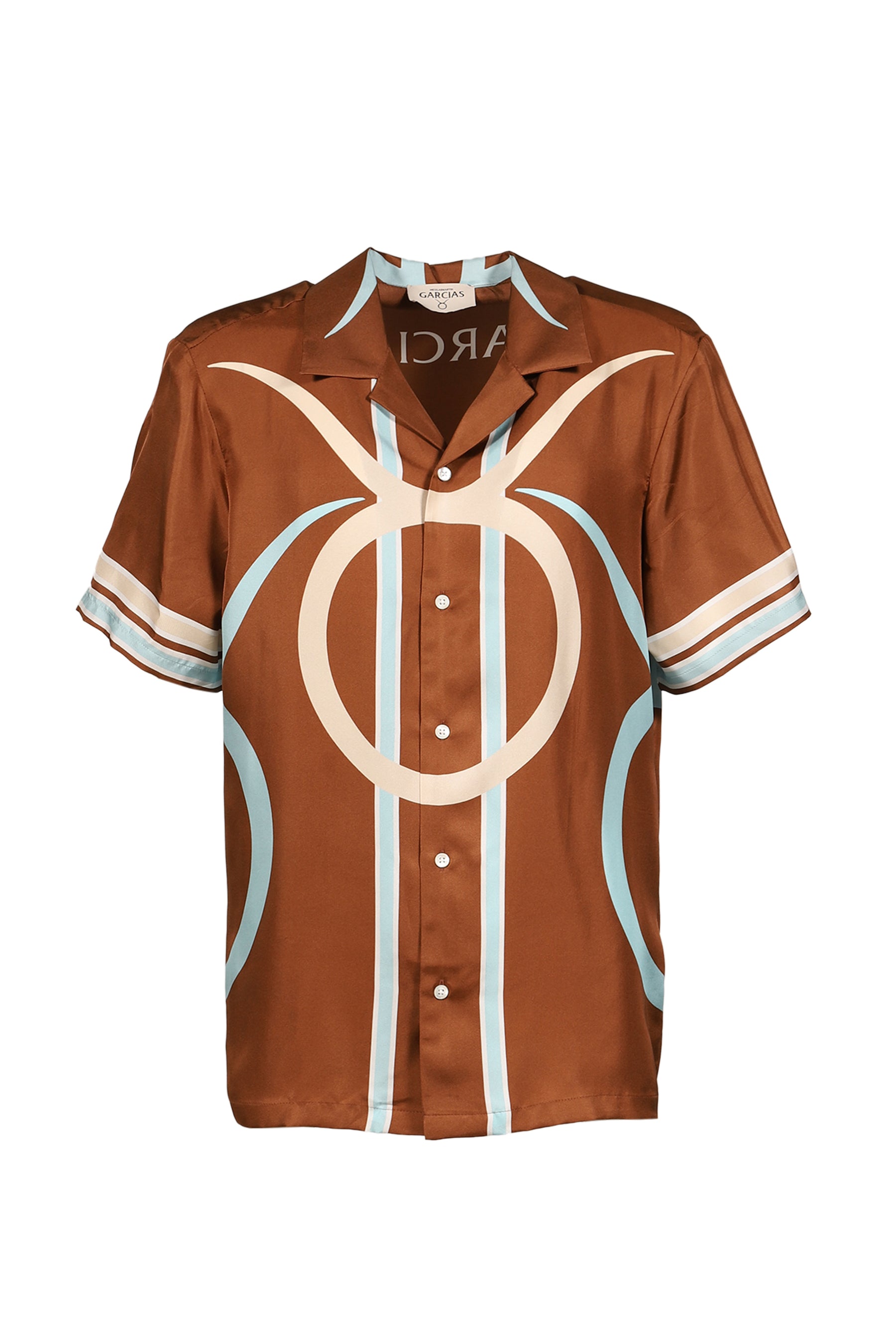 LOGO BULL BOWLING SHIRT / BRONZE