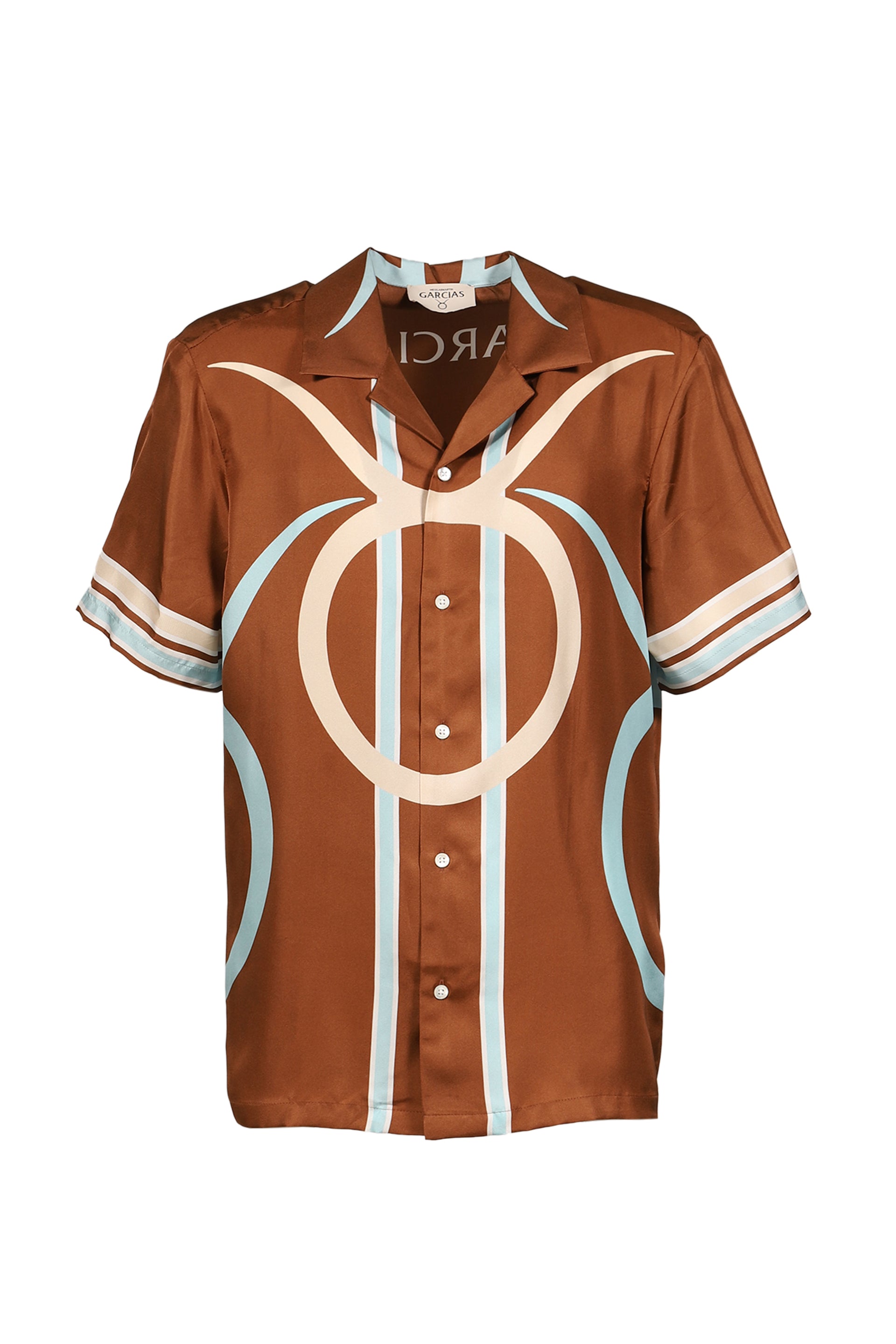 LOGO BULL BOWLING SHIRT / BRONZE