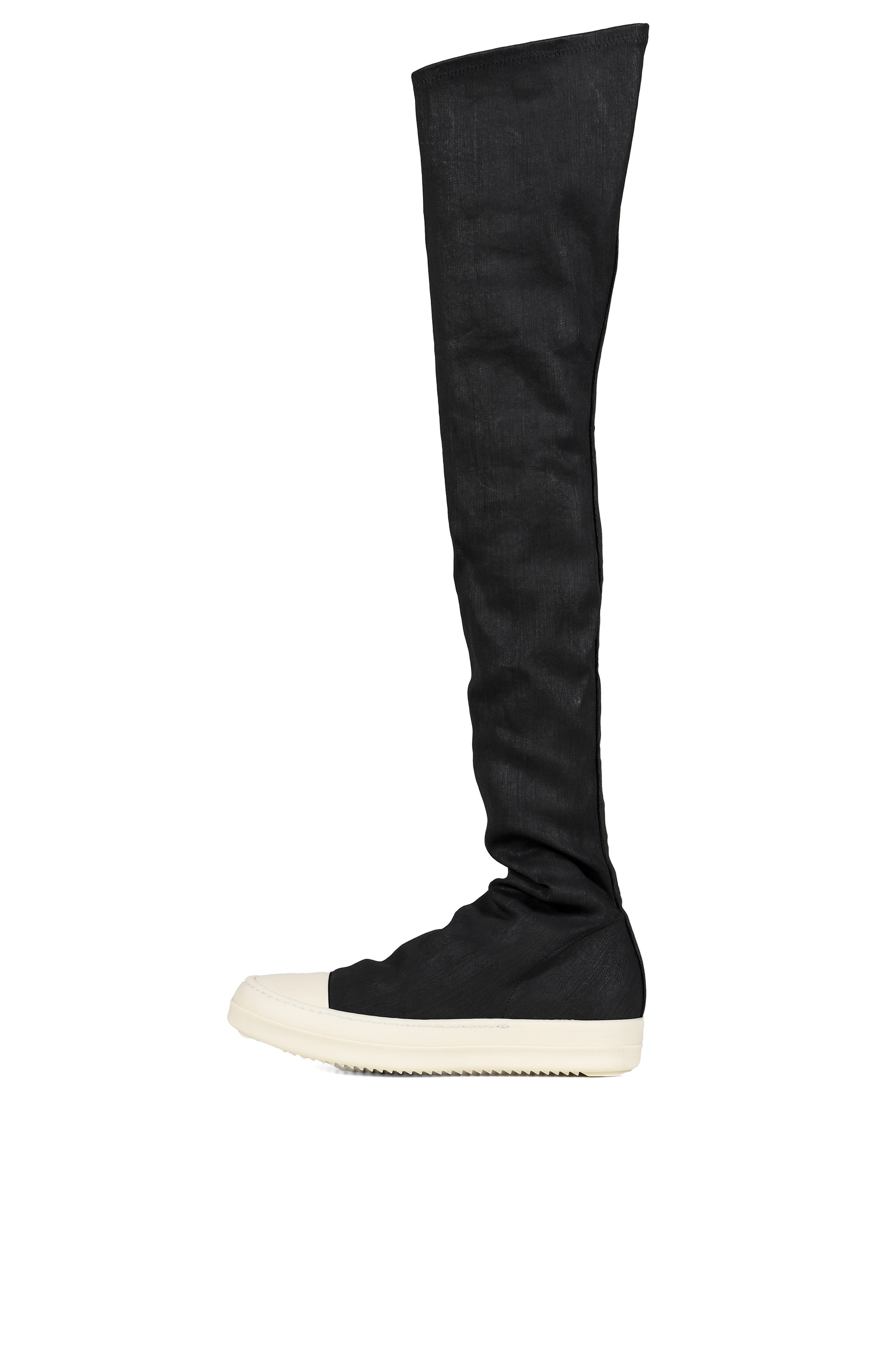 HIGH SOCK SNEAKS / BLK WAX/MILK/MILK