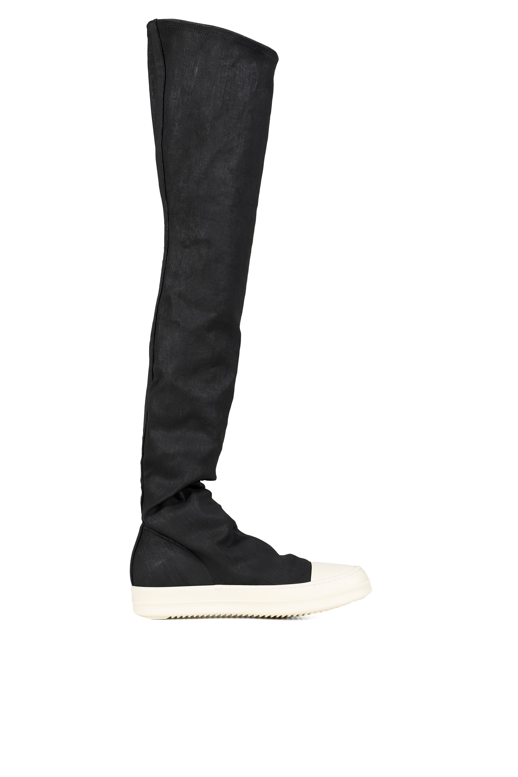 HIGH SOCK SNEAKS / BLK WAX/MILK/MILK