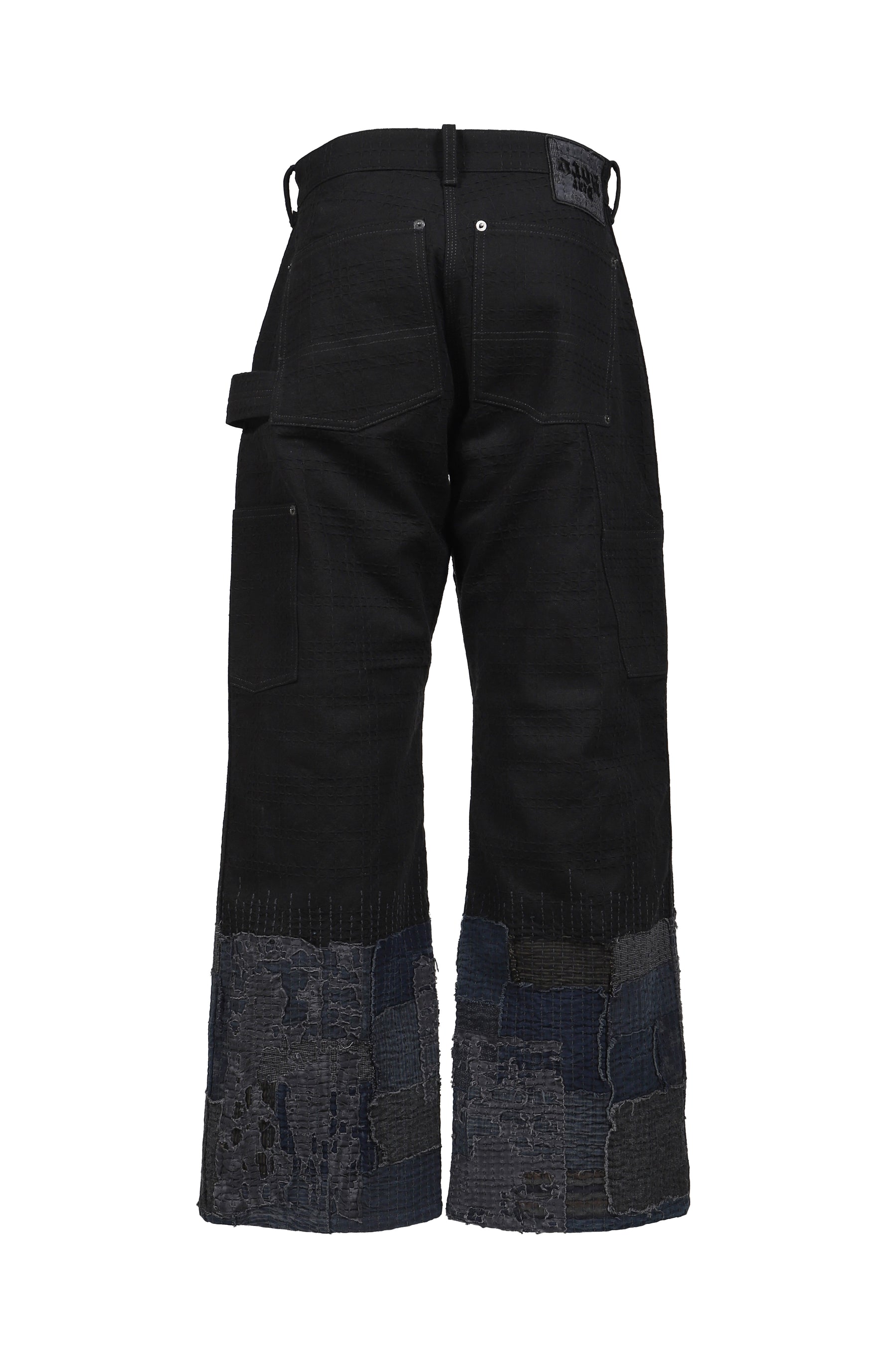 DEAR BORO DOUBLE KNEE PANTS / BLK