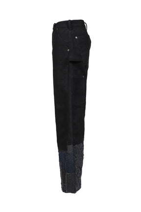 DEAR BORO DOUBLE KNEE PANTS / BLK