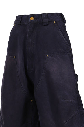 STOCKTON DOUBLE KNEE SHORT / PEACOAT 