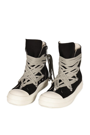 MEGALACE SNEAKS / BLK MILK MILK