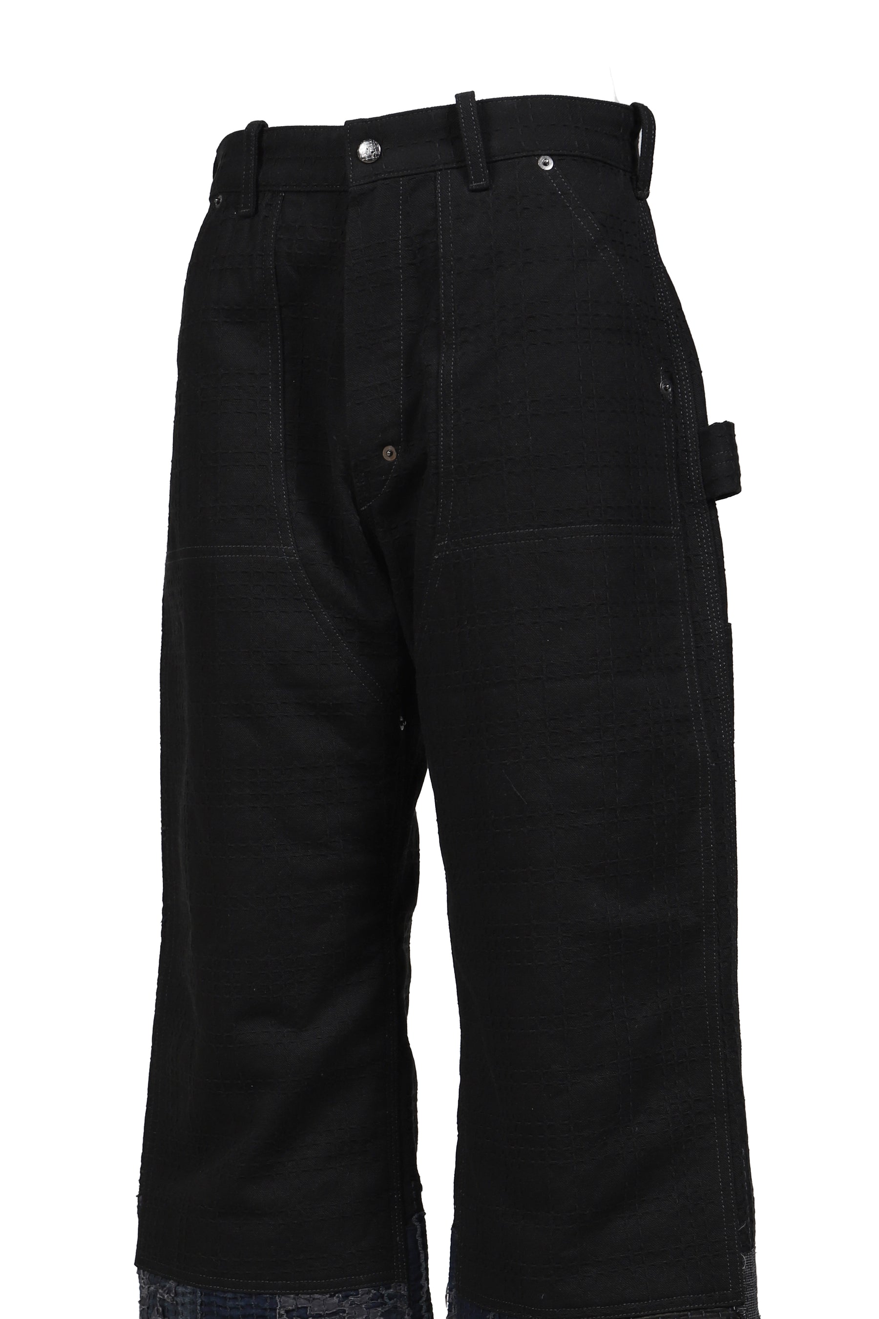 DEAR BORO DOUBLE KNEE PANTS / BLK