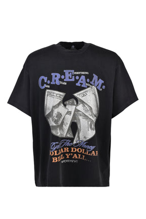 WU-TANG CLAN DOLLAR DOLLAR BILL YA'LL TEE / BLK