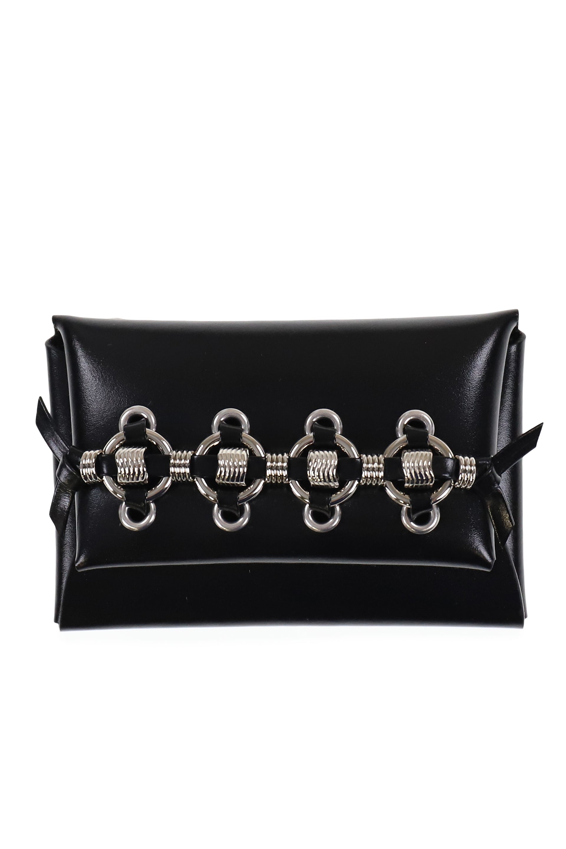 RING METAL CARD CASE / BLK